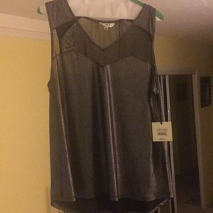 Shiny gunmetal party tank